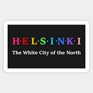 Helsinki, Finland. Sticker